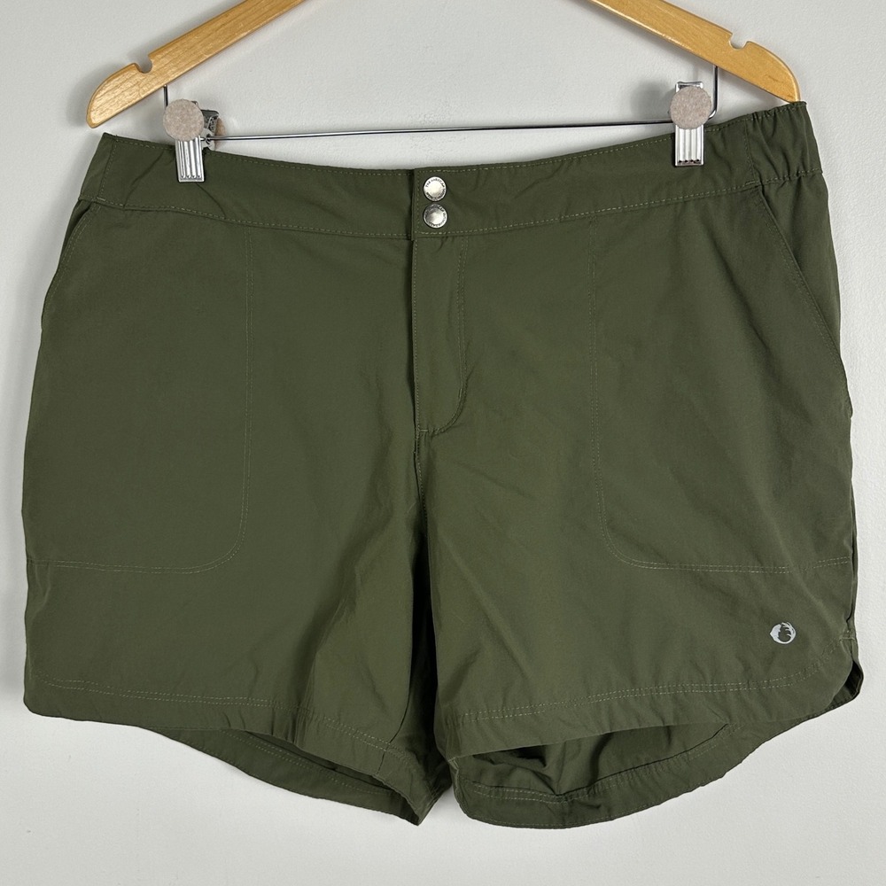 American Outdoorsman For Women Grey Athletic‎ Shorts Sz XL 2022 Quick Dry Hiking